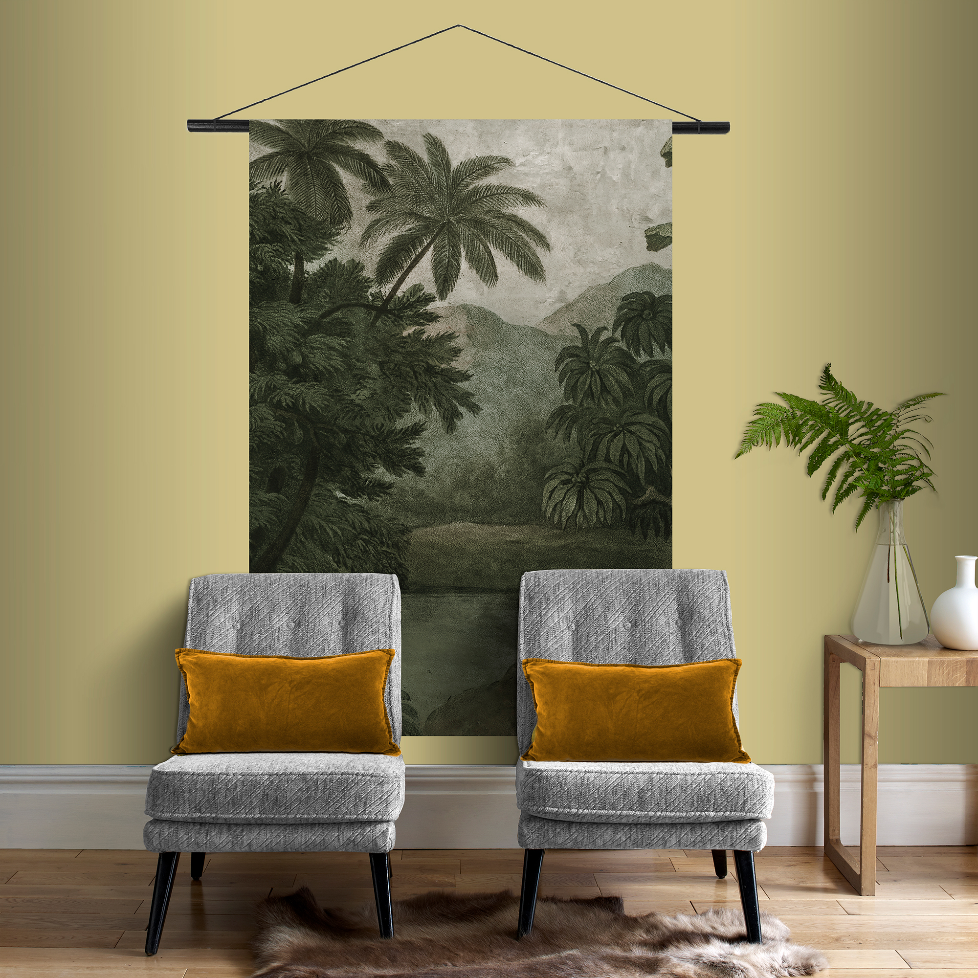 Väggdekor Art for the Home Art for the Home Gobeläng Jungle
