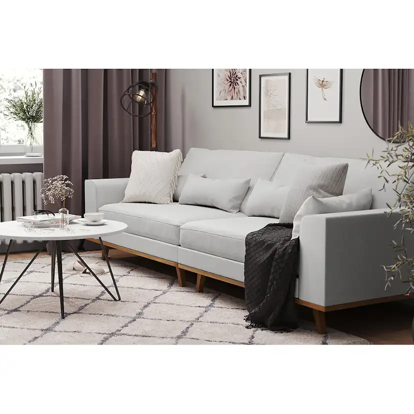 Copenhagen 4-sits Soffa Grå