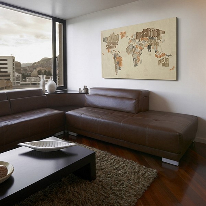 Tavla Arkiio Karta Över Världen