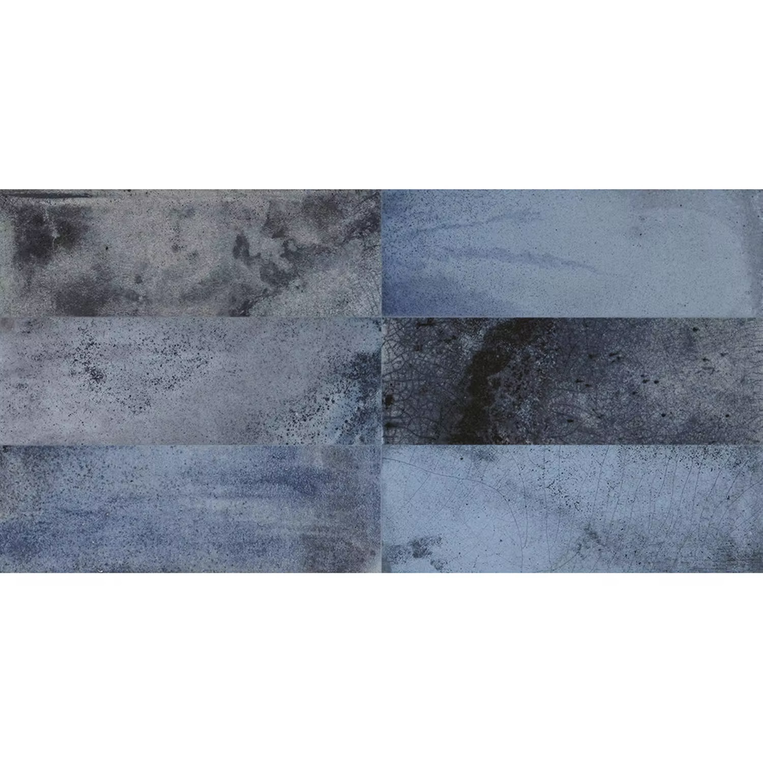 Kakel Tenfors FS Raku Blue 20x40 cm