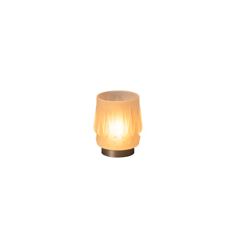 LED-ljuslykta Gnosjö Konstsmide No.1 10x11 cm USB-C