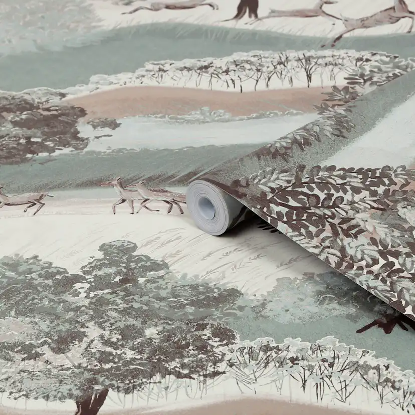 Tapet Laura Ashley Hartingdon Jade Grön 119858