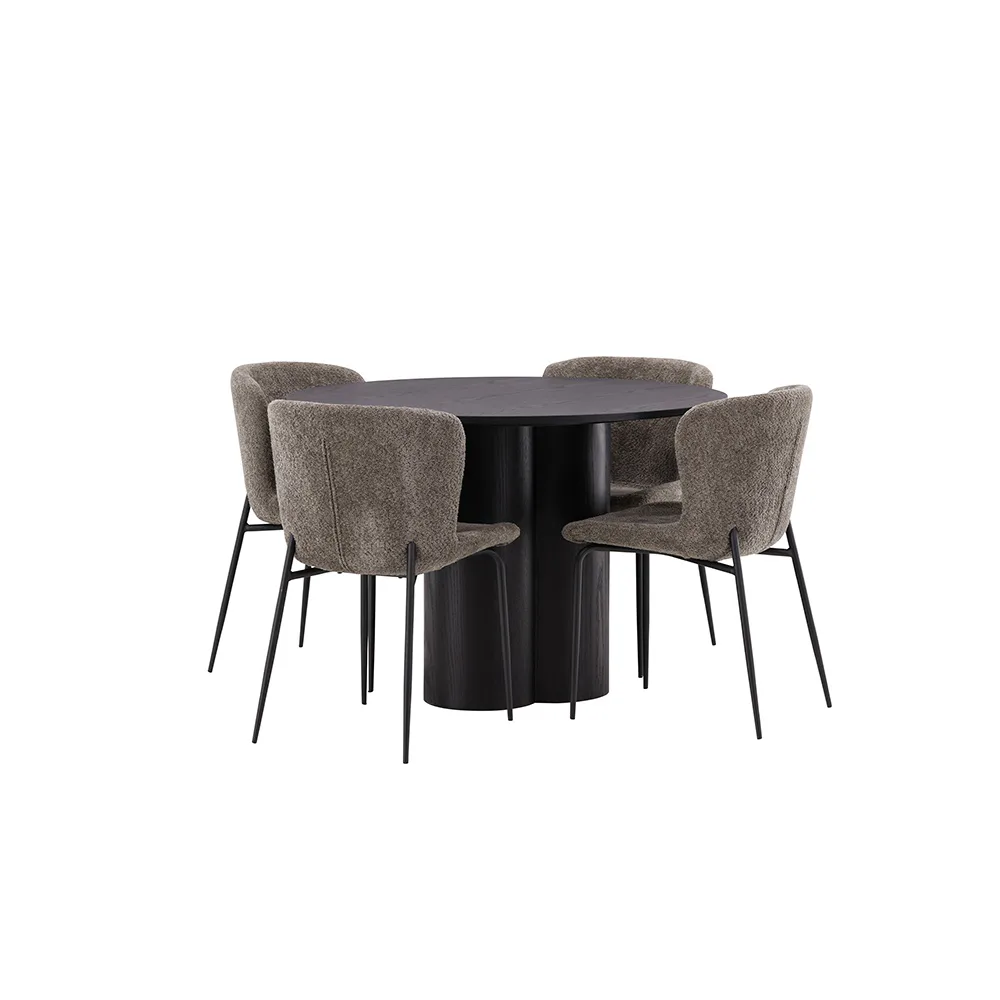 Svart/Brun