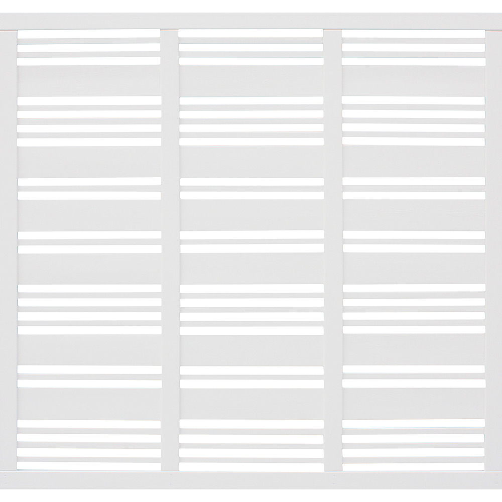 Skärm Jabo Modern 180x170 cm Vit