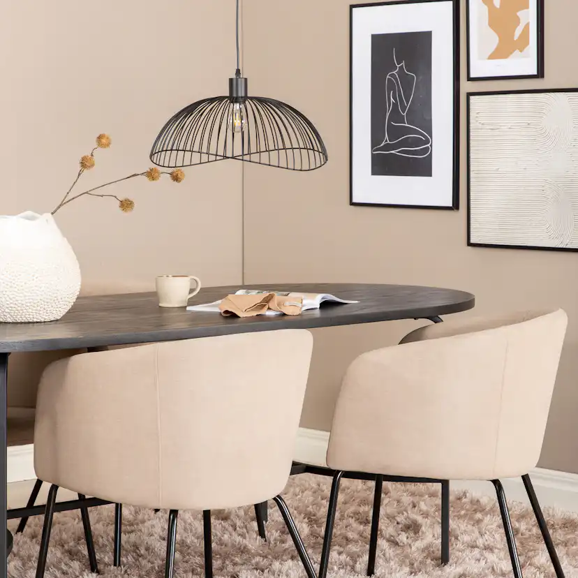 Matgrupp Venture Home San Francisco med 4 Bergen Stolar