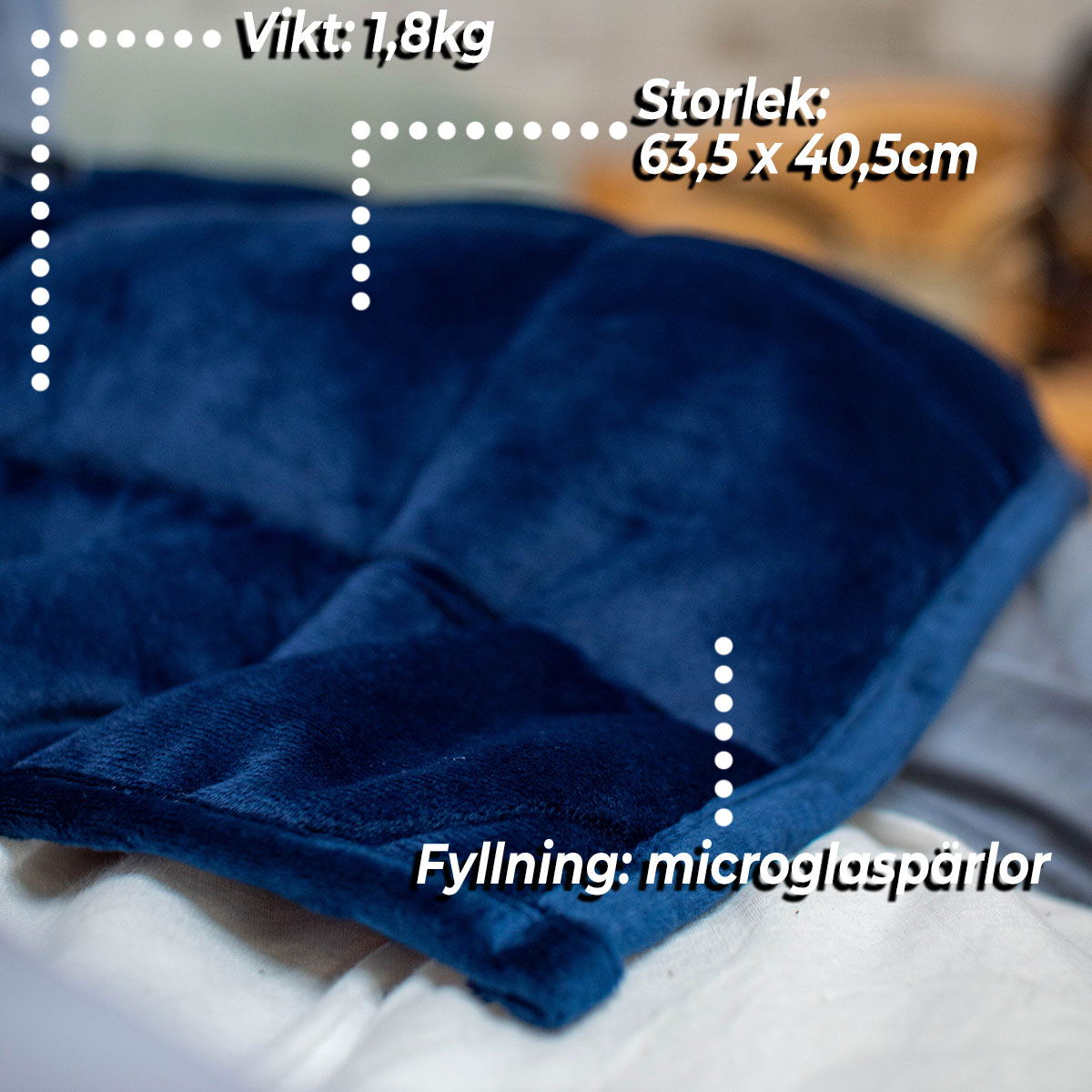 Tyngdfilt Polar Night 1,8kg