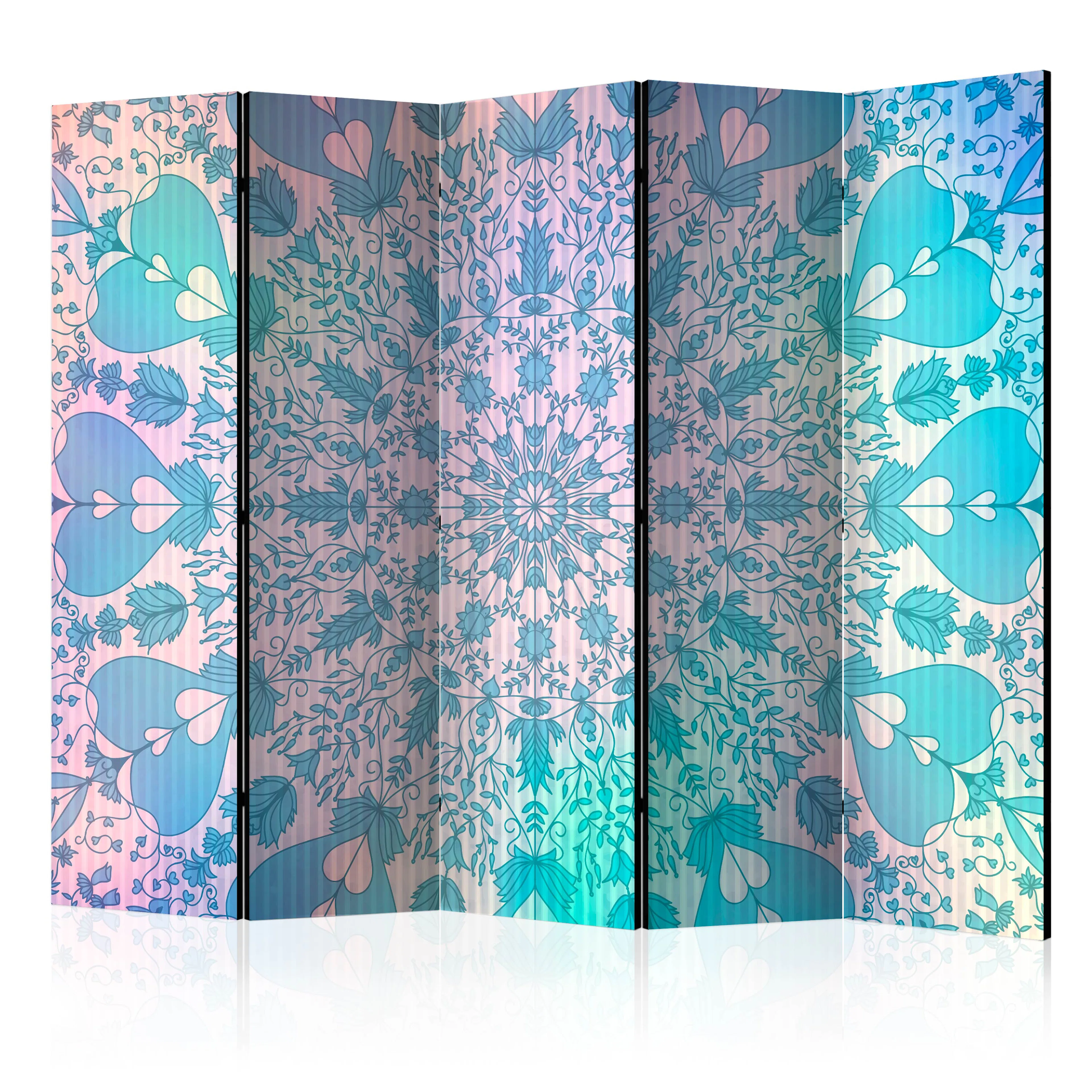 Rumsavdelare Arkiio Girly Mandala Blue II 225x172 cm