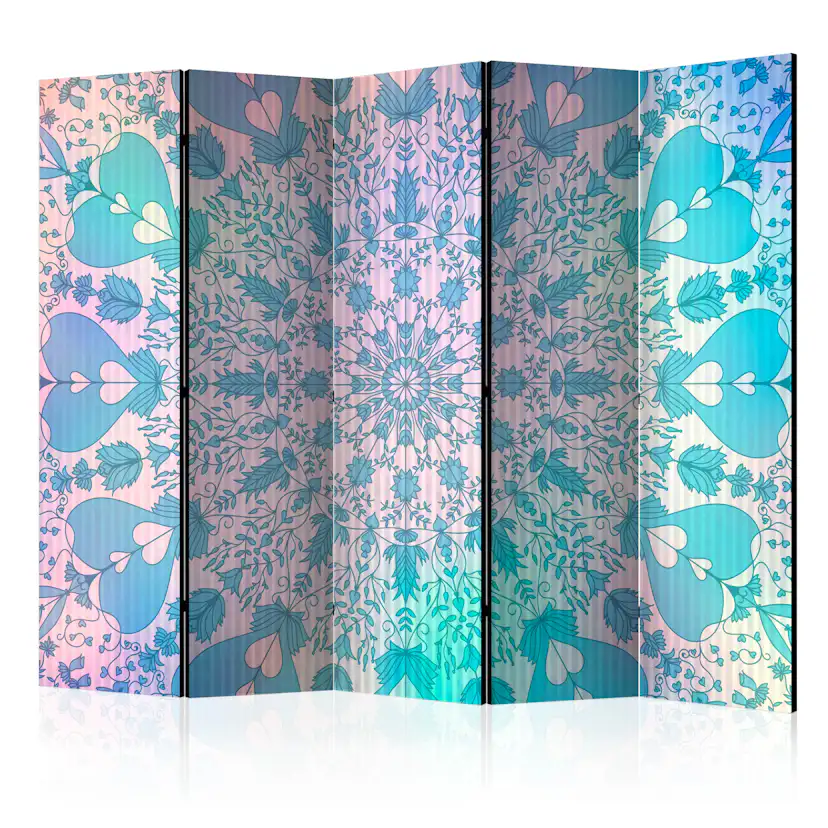 Rumsavdelare Arkiio Girly Mandala Blue II 225x172 cm
