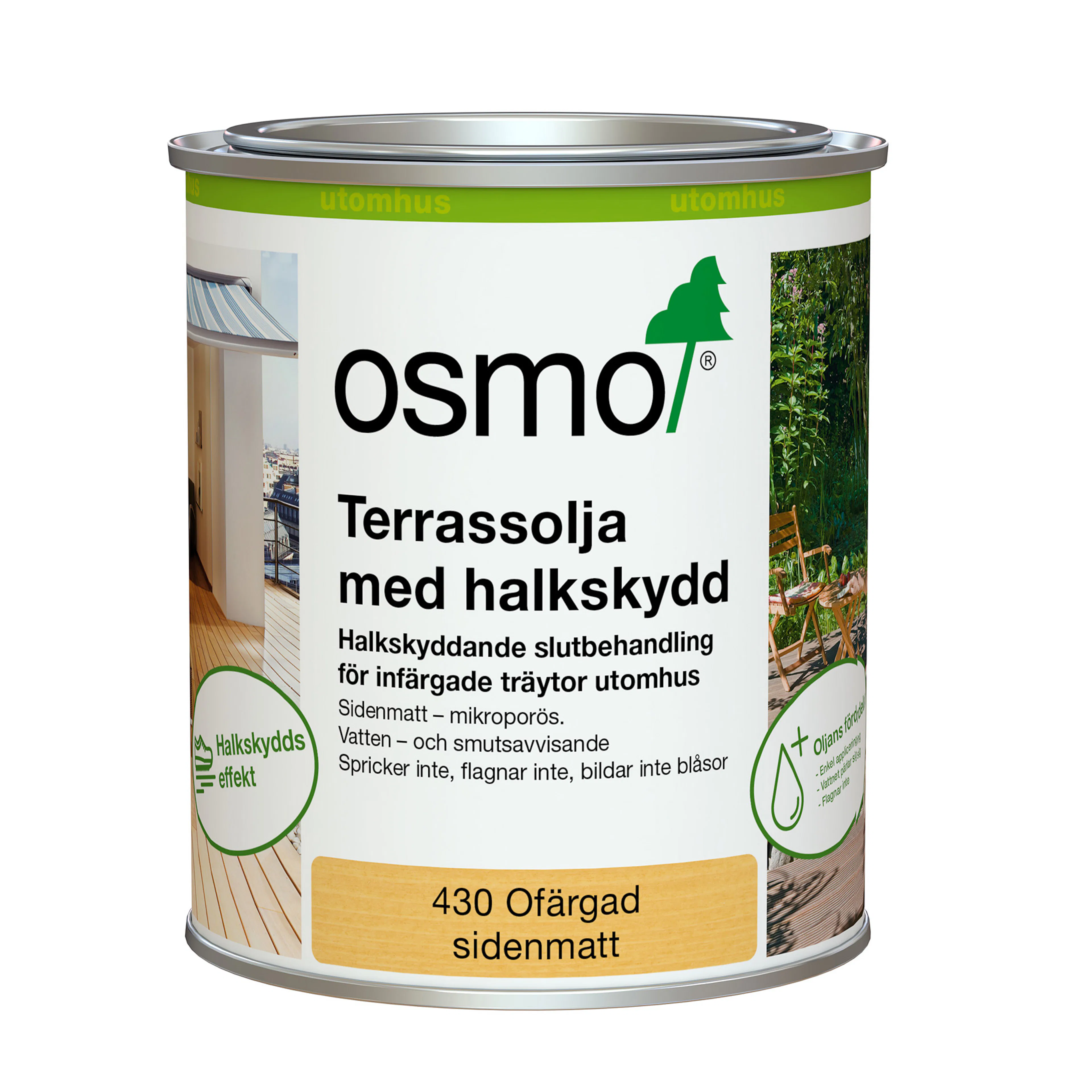 Terassolja Osmo Halkskydd