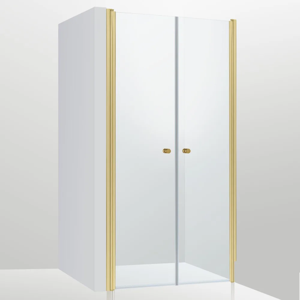 Duo De Luxe 800 Guld Klarglas 800 mm, Guld, Klarglas
