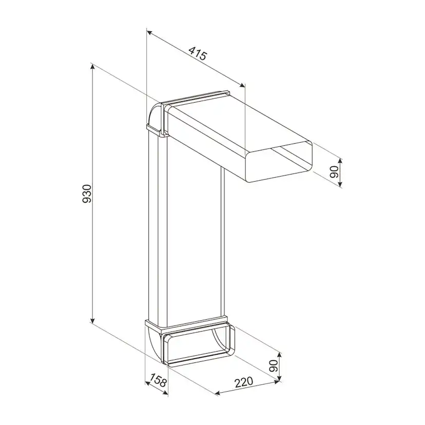 Utblåskit Smeg KITEHOBD för Häll