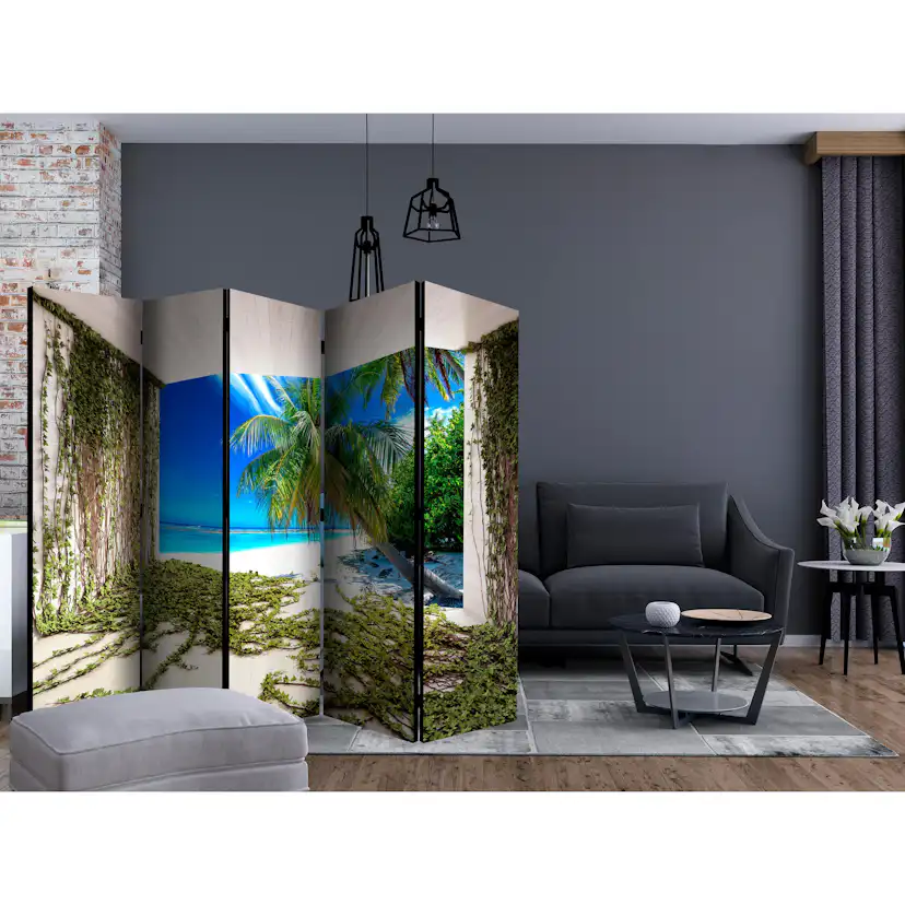 Rumsavdelare Arkiio Beach and Ivy II 225x172 cm