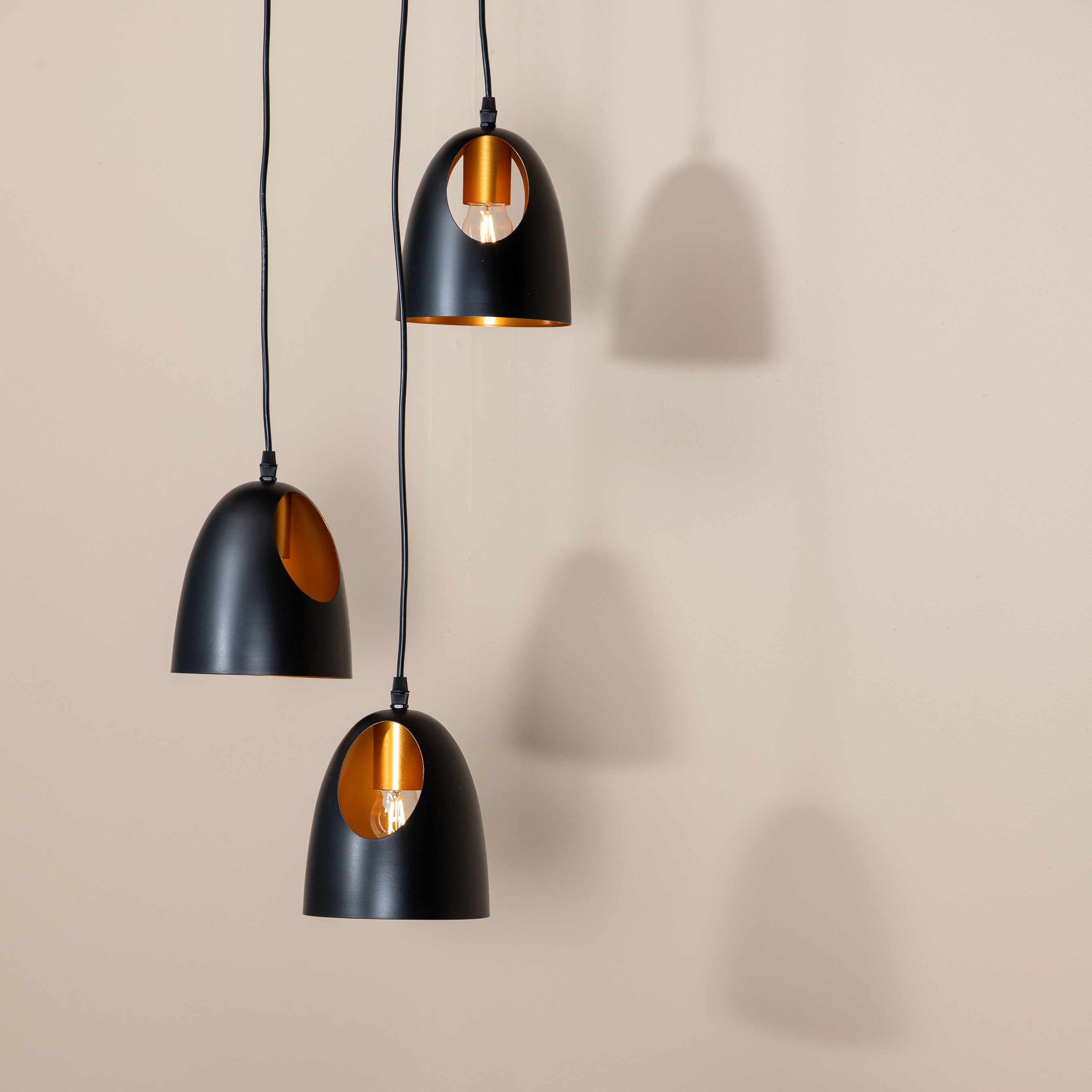 Taklampa Venture Home Emilio Rund 3L