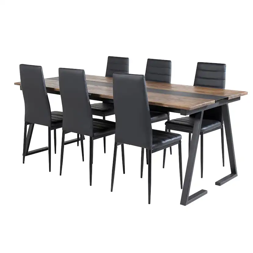 Matgrupp Venture Home Jane med 6 Sly Stolar