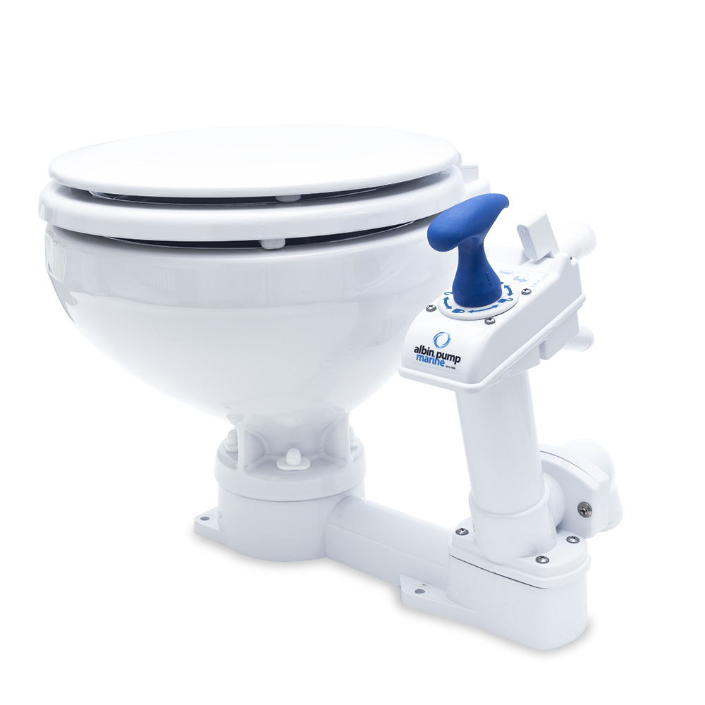 Marin Toalett Albin Group Marine Manuell Compact