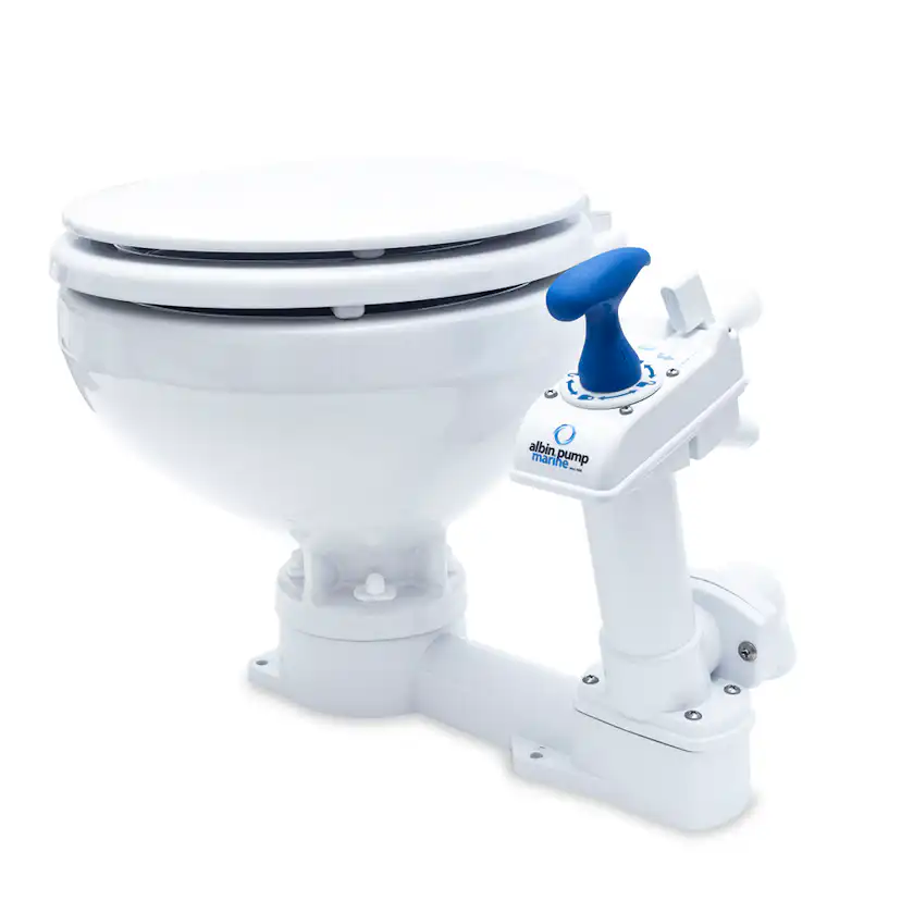 Marin Toalett Albin Group Marine Manuell Compact