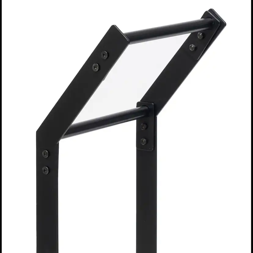 Vedställ Skotte Garden Metall Svart