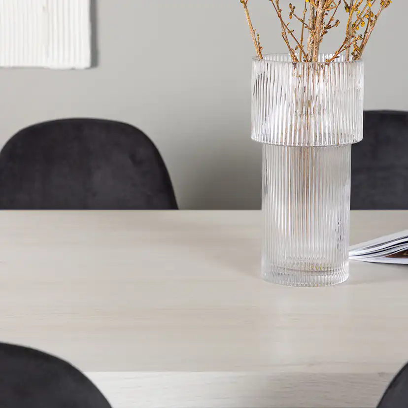 Matgrupp Venture Home Olga med 6 st Polar stolar