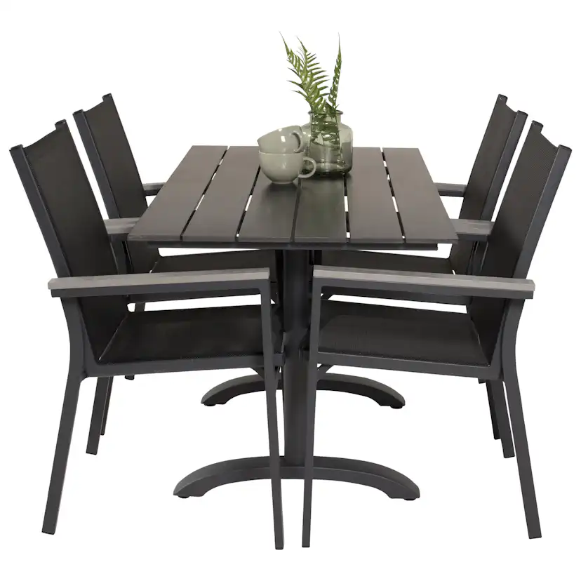 Cafégrupp Venture Home Dolly med 4 Pincy Stolar