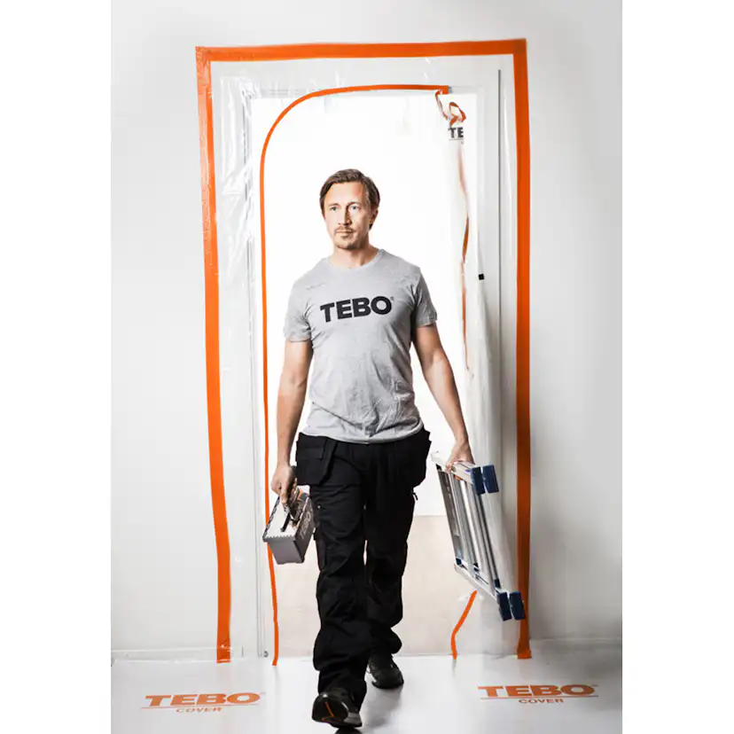 Blixtlåsdörr Tebo L Cover
