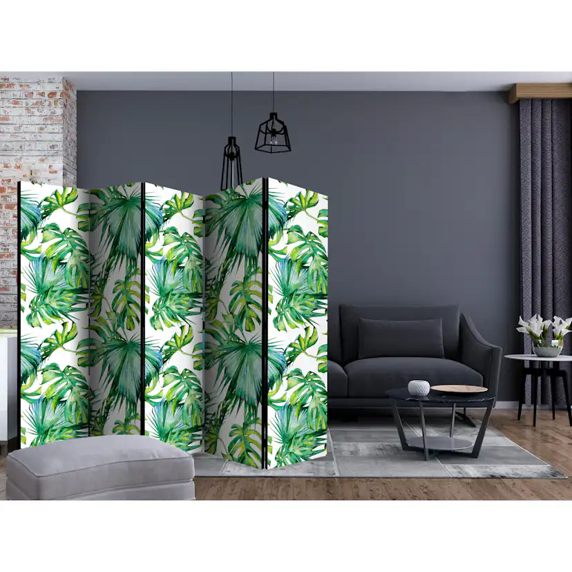 Rumsavdelare Arkiio Jungle Leaves II 225x172 cm