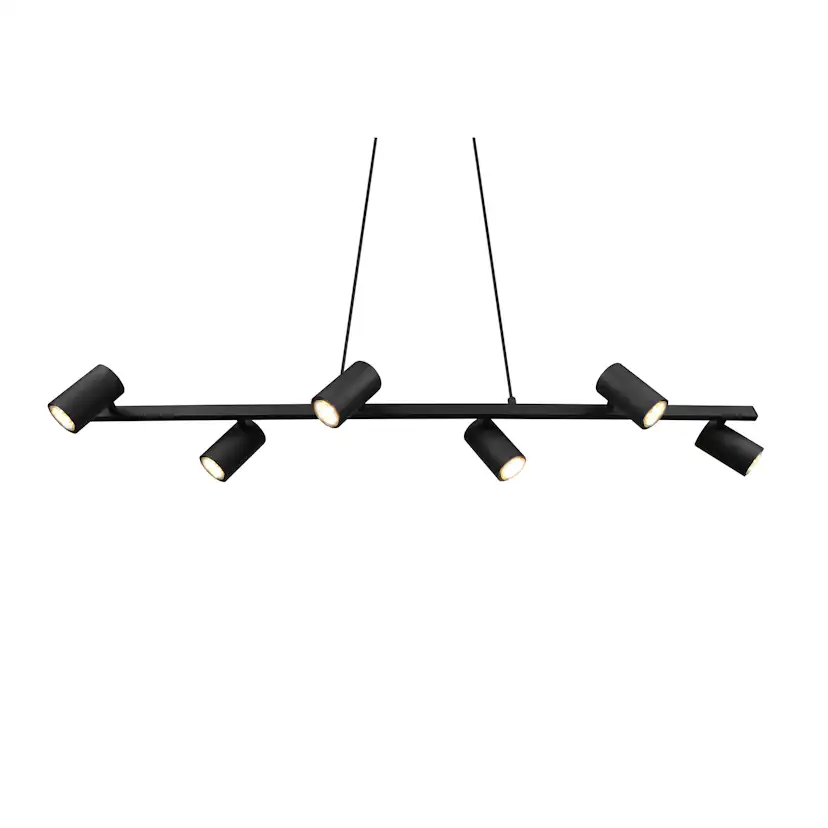 Taklampa Trio Marley 6L 115 cm GU10