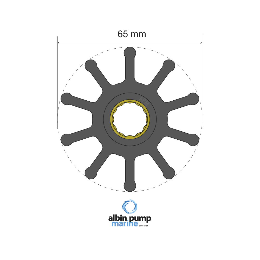 Impeller Albin Group Marine Premium 06-02-022