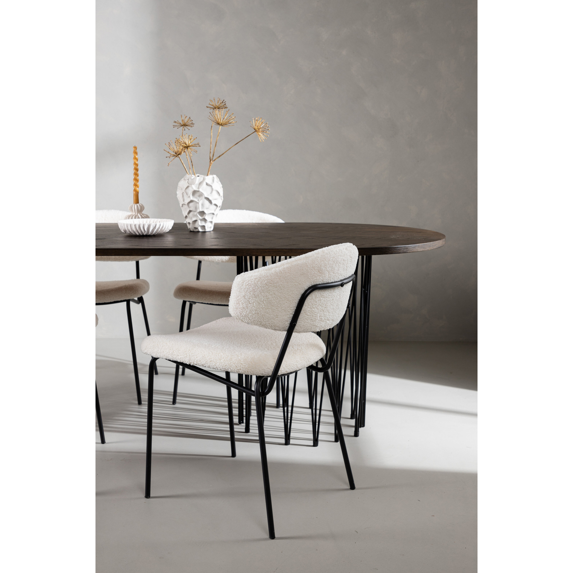 Matgrupp furniture/fashion Stone med 4 Chico Stolar
