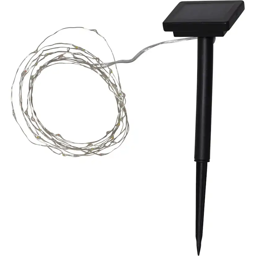 Solcells-ljusslinga Star Trading Dew Drop