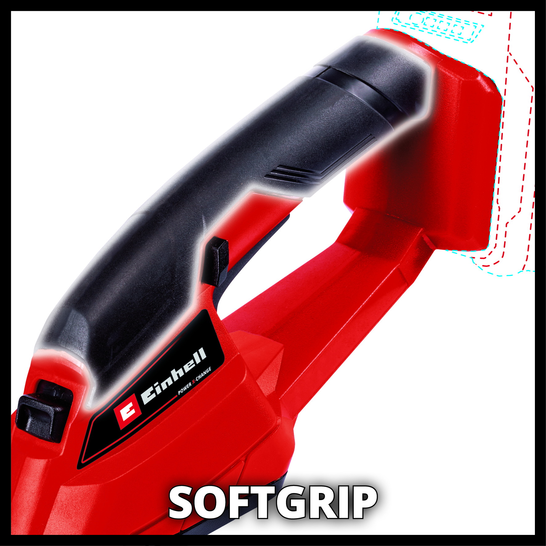 Multitrimmer Einhell Set GE-CG 18V Li-Solo utan Batteri