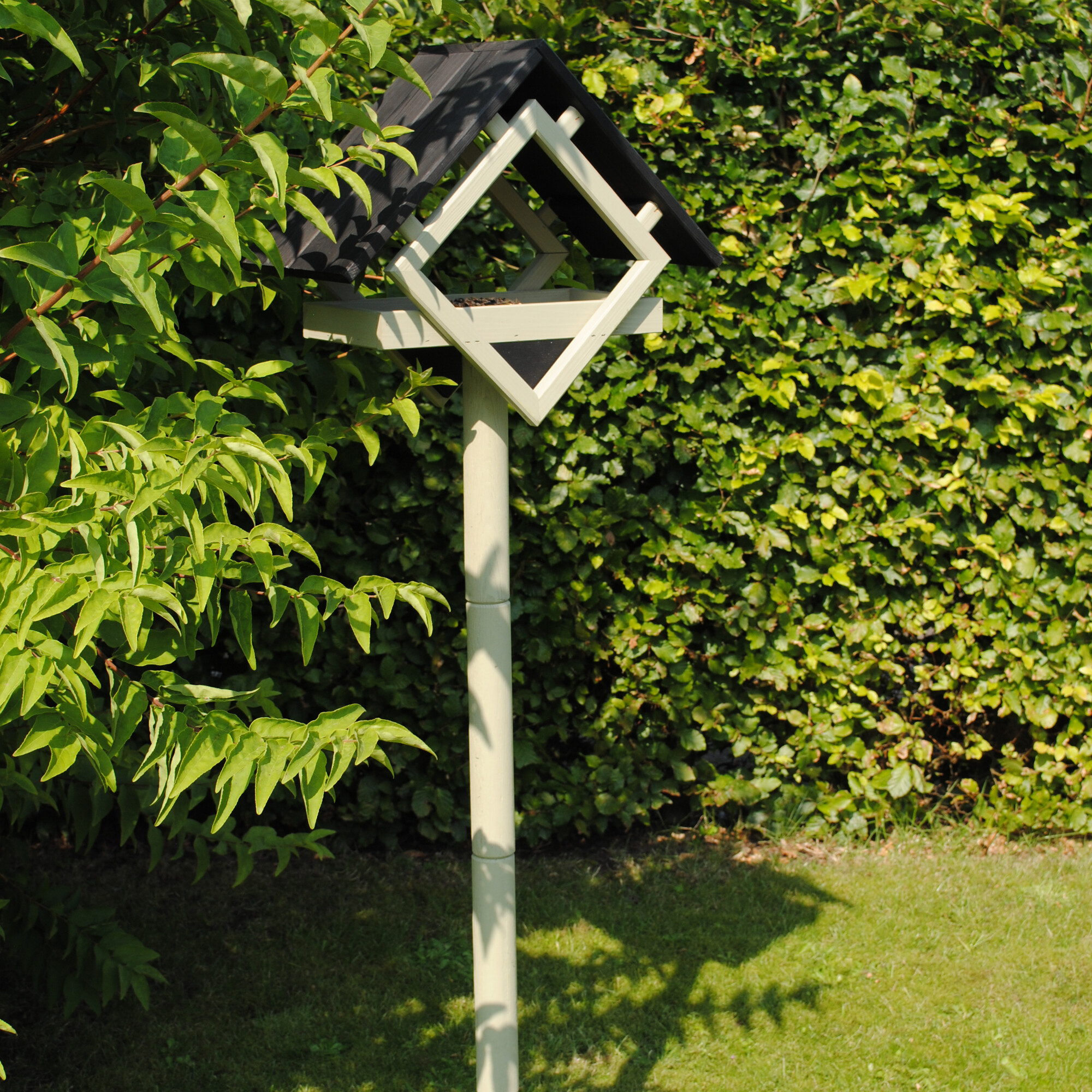 Fågelmatare Hortus Furu Svart Med Stativ