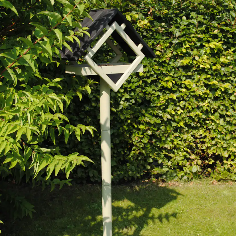 Fågelmatare Hortus Furu Svart Med Stativ