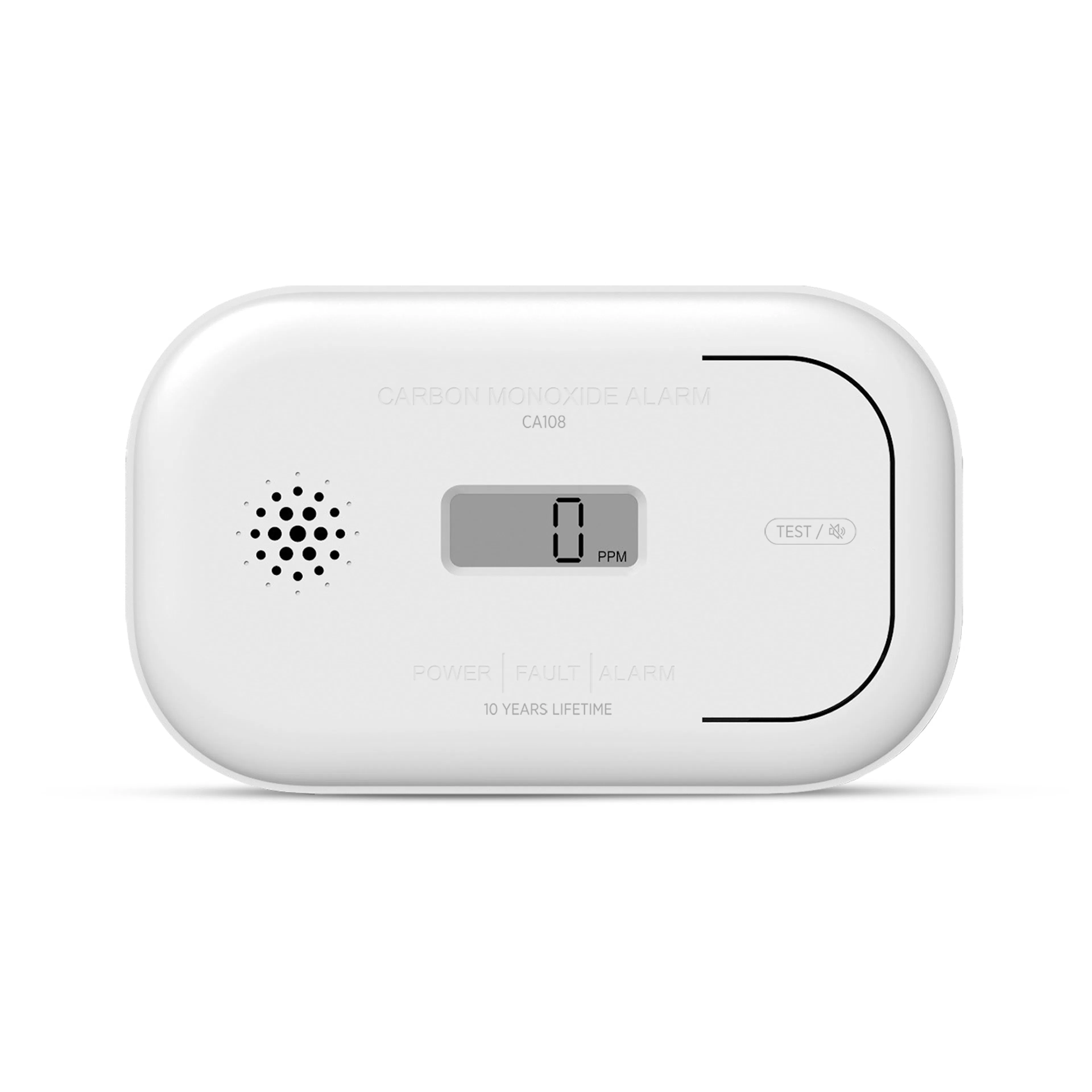 Kolmonoxidlarm Housegard LCD-Display inkl. 3-årsbatteri