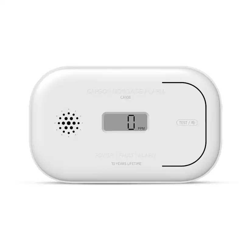 Kolmonoxidlarm Housegard LCD-Display inkl. 3-årsbatteri