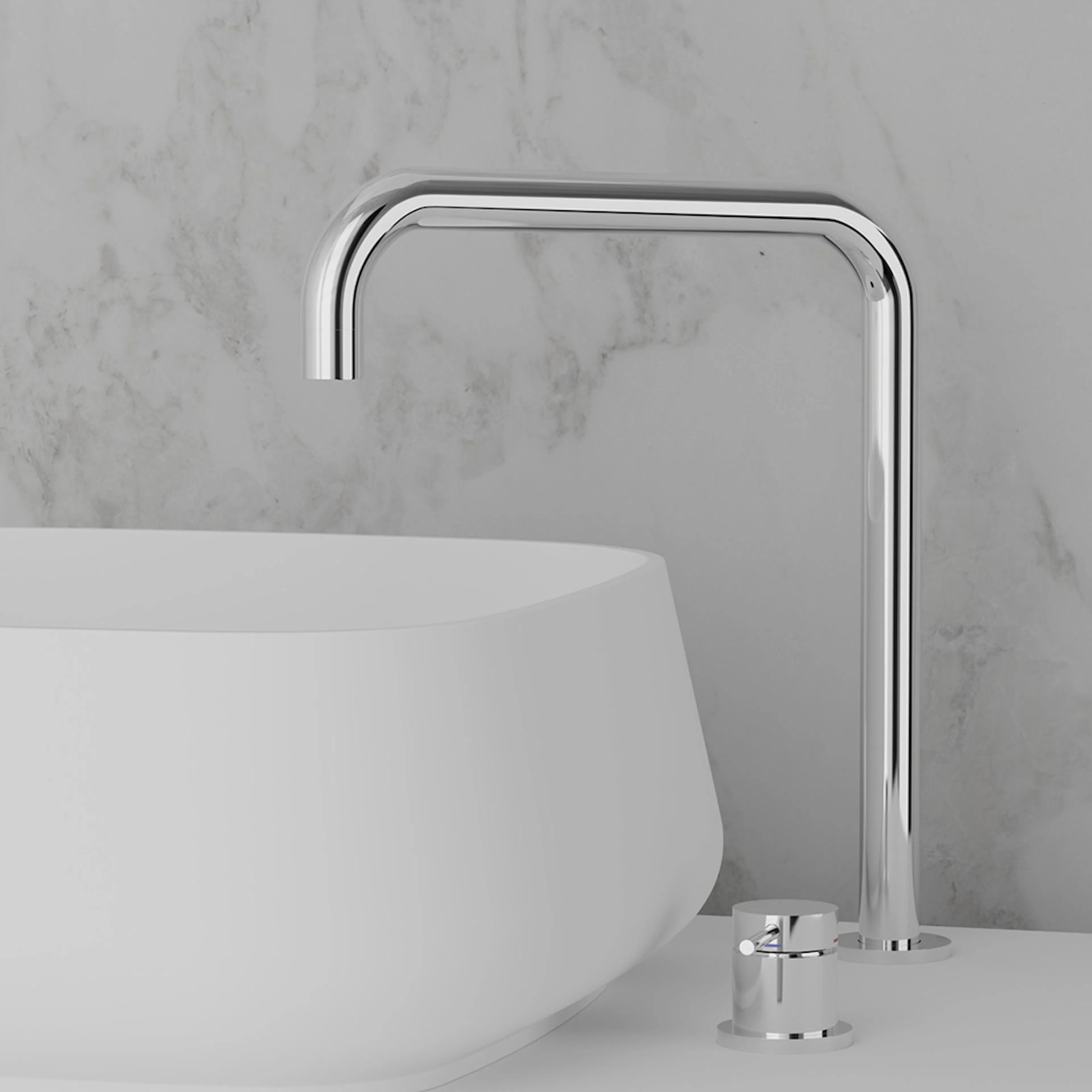 Köksblandare Scandtap Harmonized K2 Square