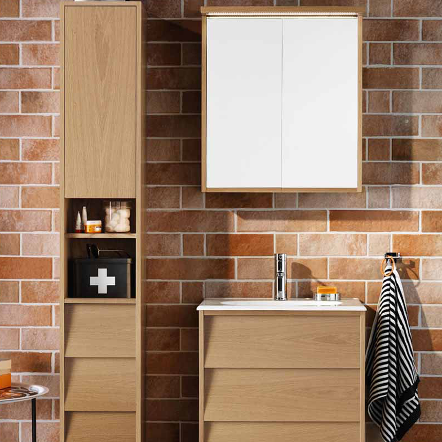 Möbelpaket Hafa Original Komplett med Spegelskåp 600