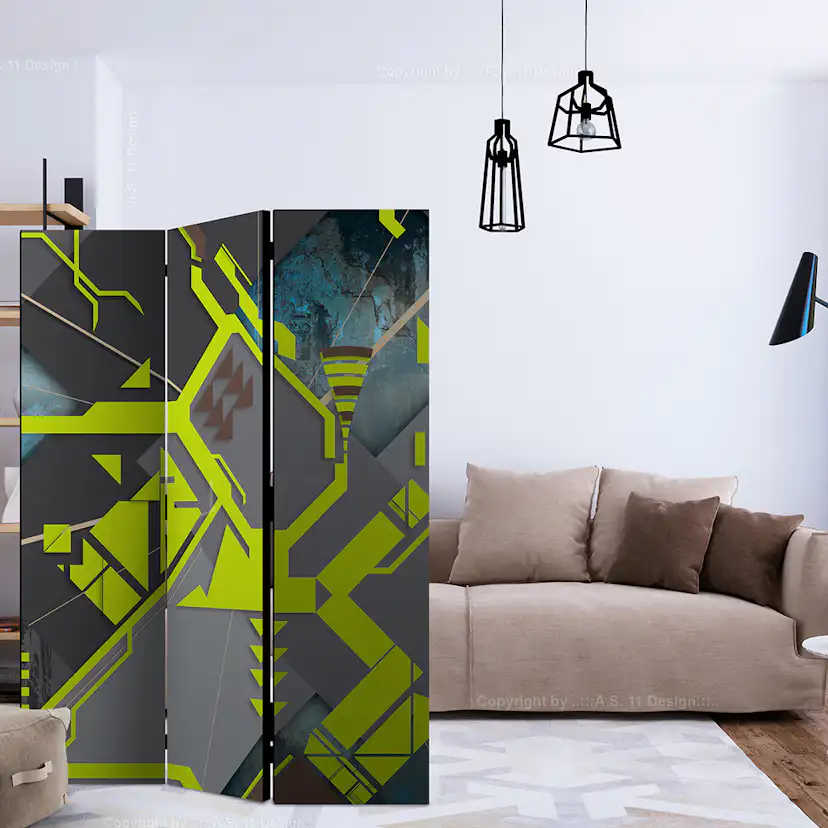 Rumsavdelare Arkiio Dynamic Paths 135x172 cm