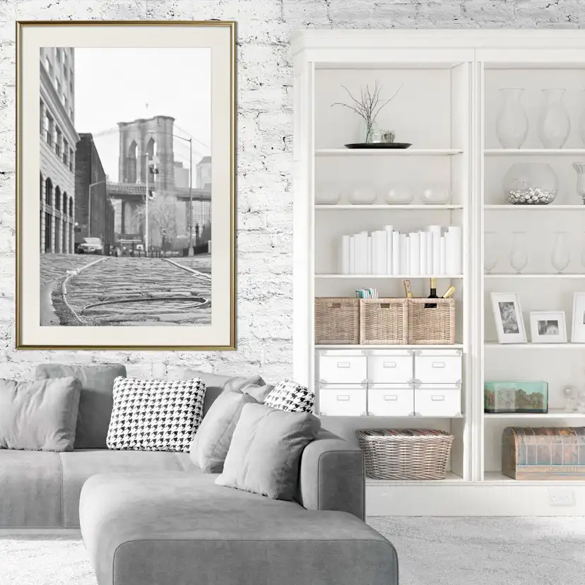 Poster Artgeist Affisch Brooklyn Bridge