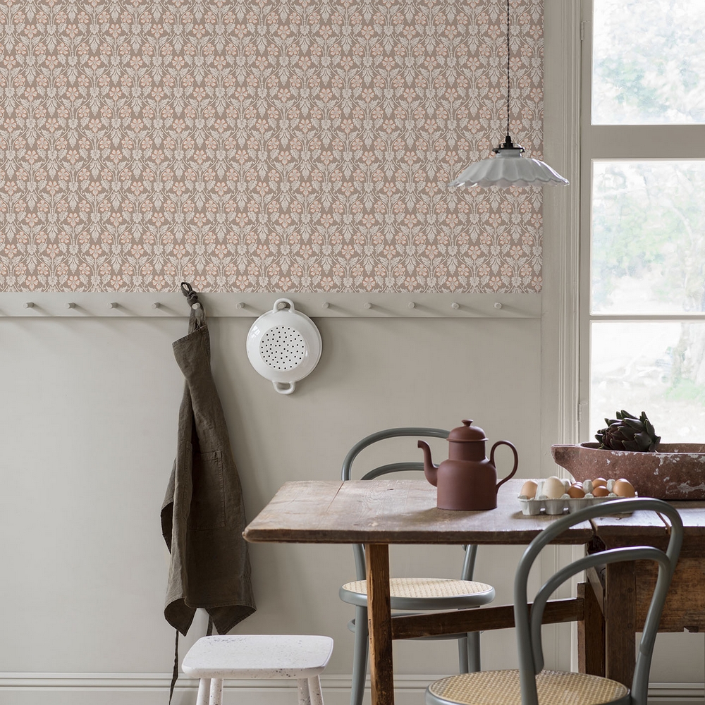 Tapet Boråstapeter Anno Nora 4536 EasyUp, Mönstrad Beige