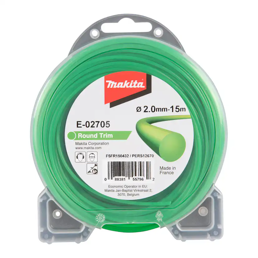Trimmertråd Makita E-02705 2 mmx15m