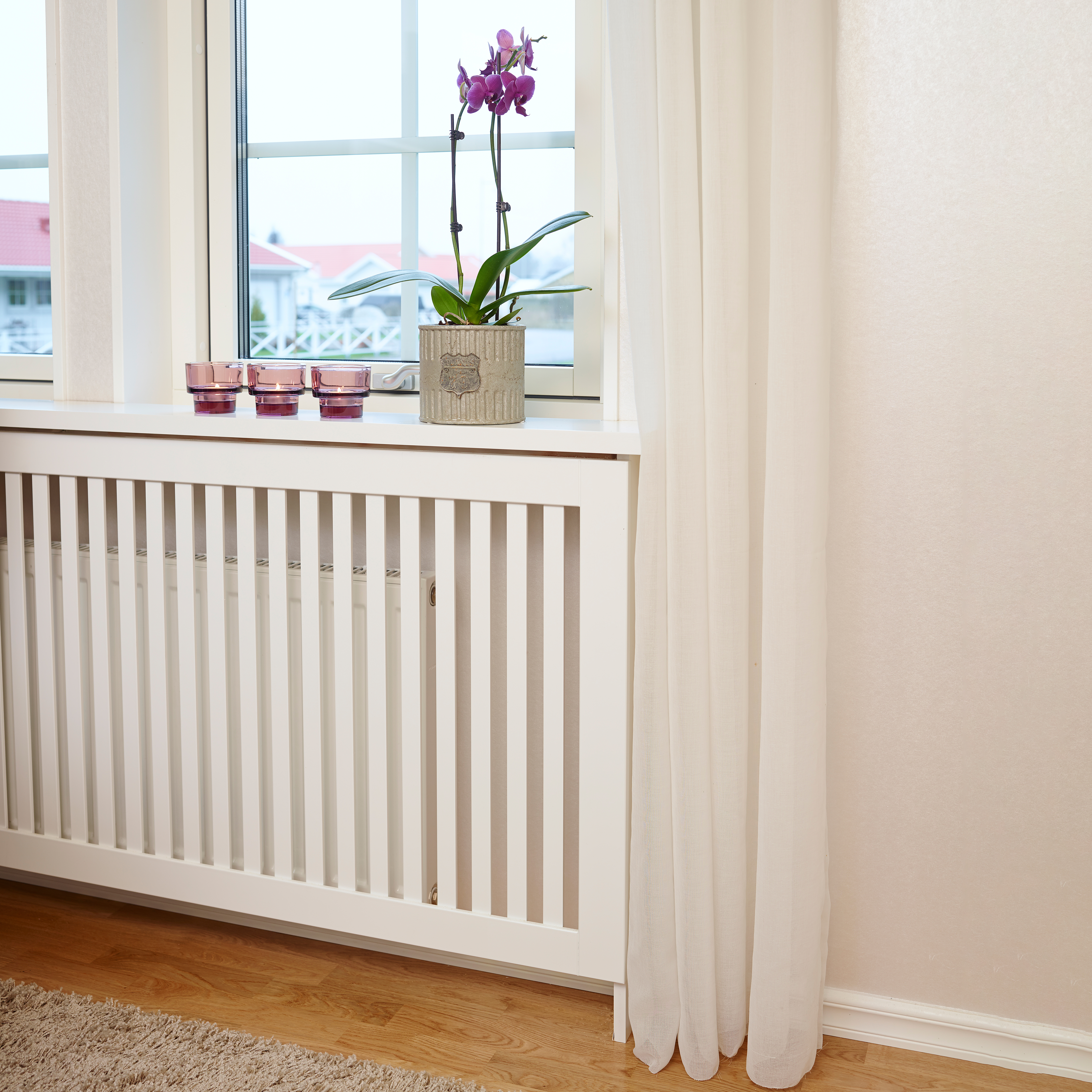 Elementskydd Elsa vit 1150x700 mm B: 1150 mm