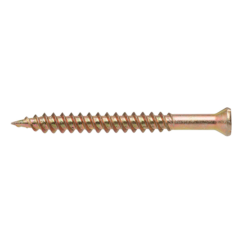 LIST/SOCKELSKRUV STÅL 1 MM 3,8x57 FZY Dimension: 3,8x57 mm, 1, MM, FZY