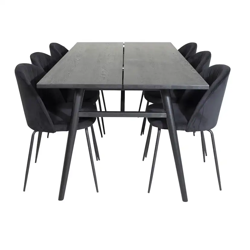 Matgrupp Venture Home Salt med 6 Wrigley Stolar
