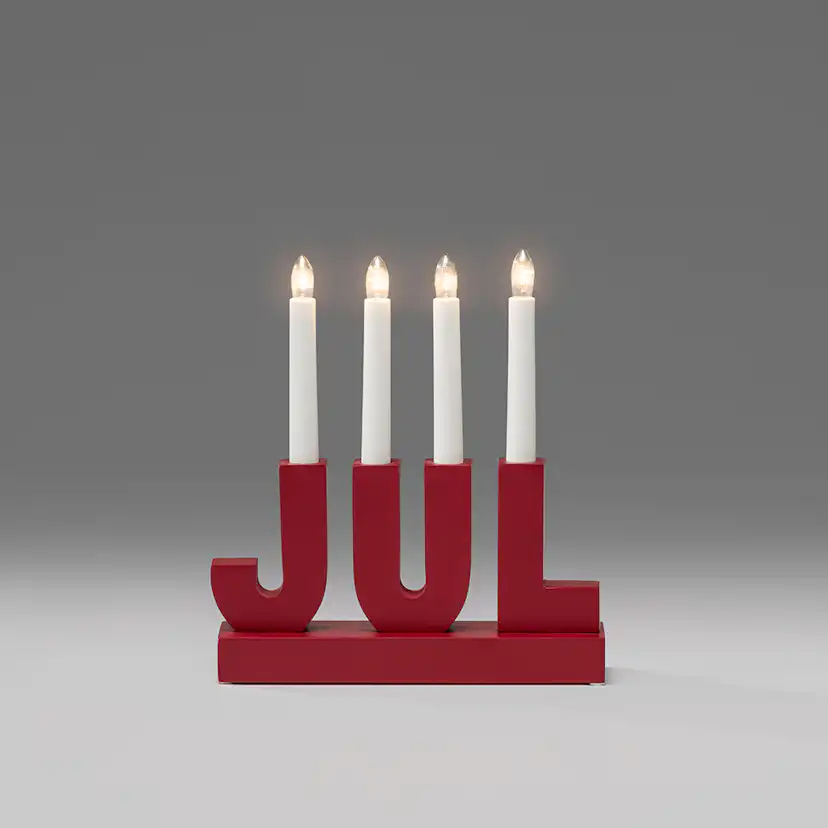 Adventsljusstake Gnosjö Konstsmide 4L Jul