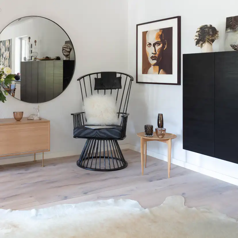 Nordic Floor Ek Villa Vit Oljad/Vaxad 1-Stav