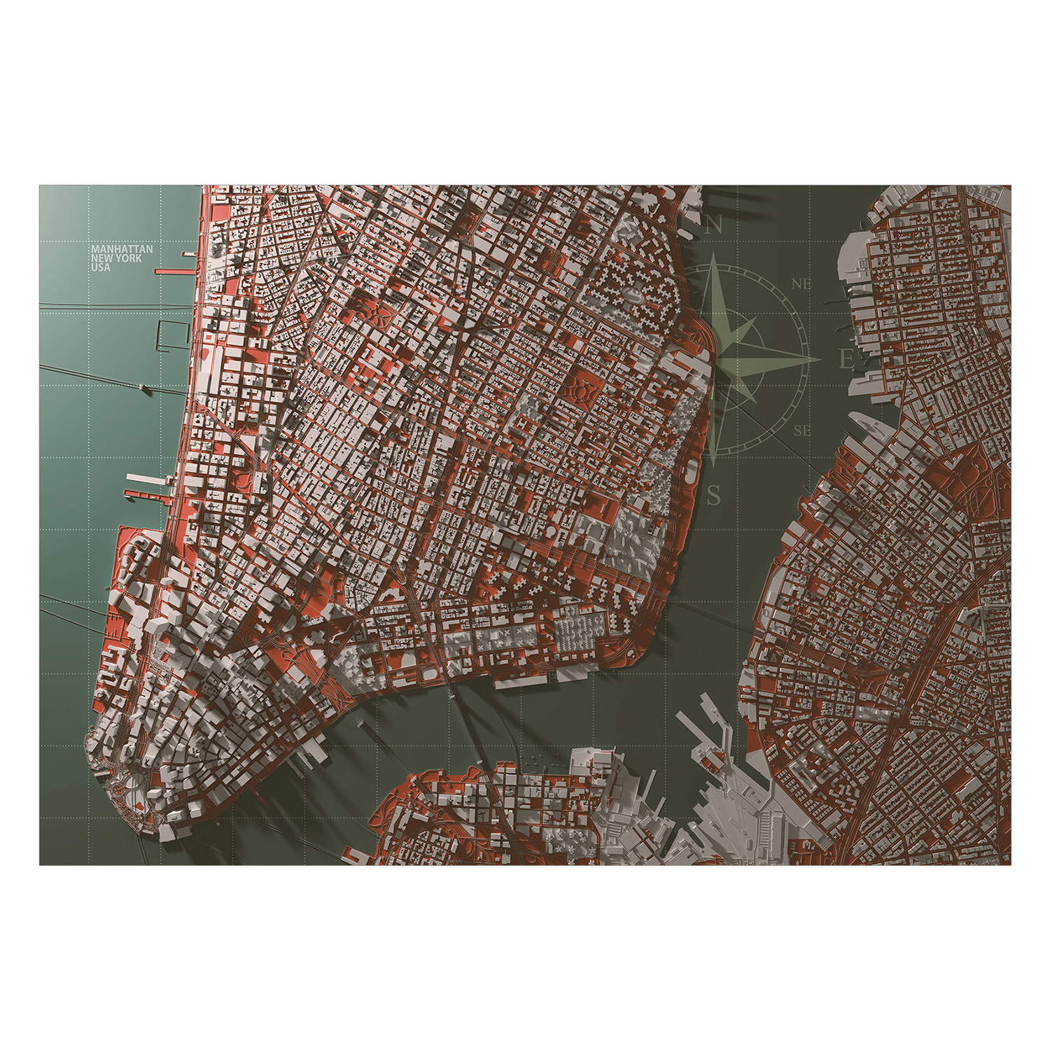 Fototapet Arkiio Let's Meet In Manhattan