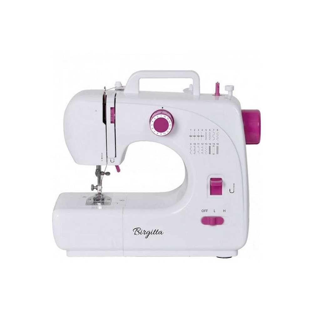 Symaskinsset Birgitta Comfort Symaskin med Tilläggsbord & 60 Delar Trådset