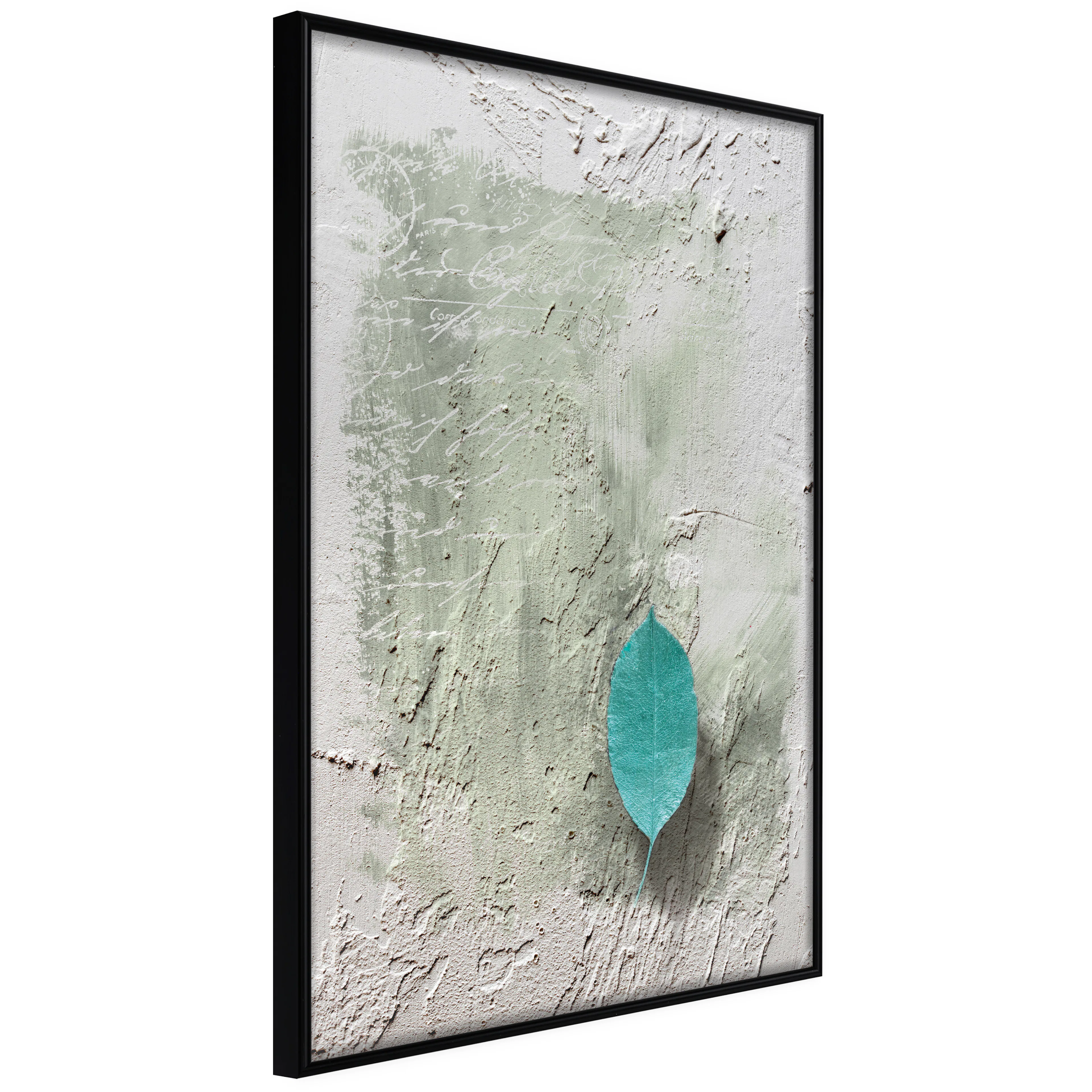 Affisch - Fleeting Letter [Poster] 40x60 Svart ram, 40x60 cm