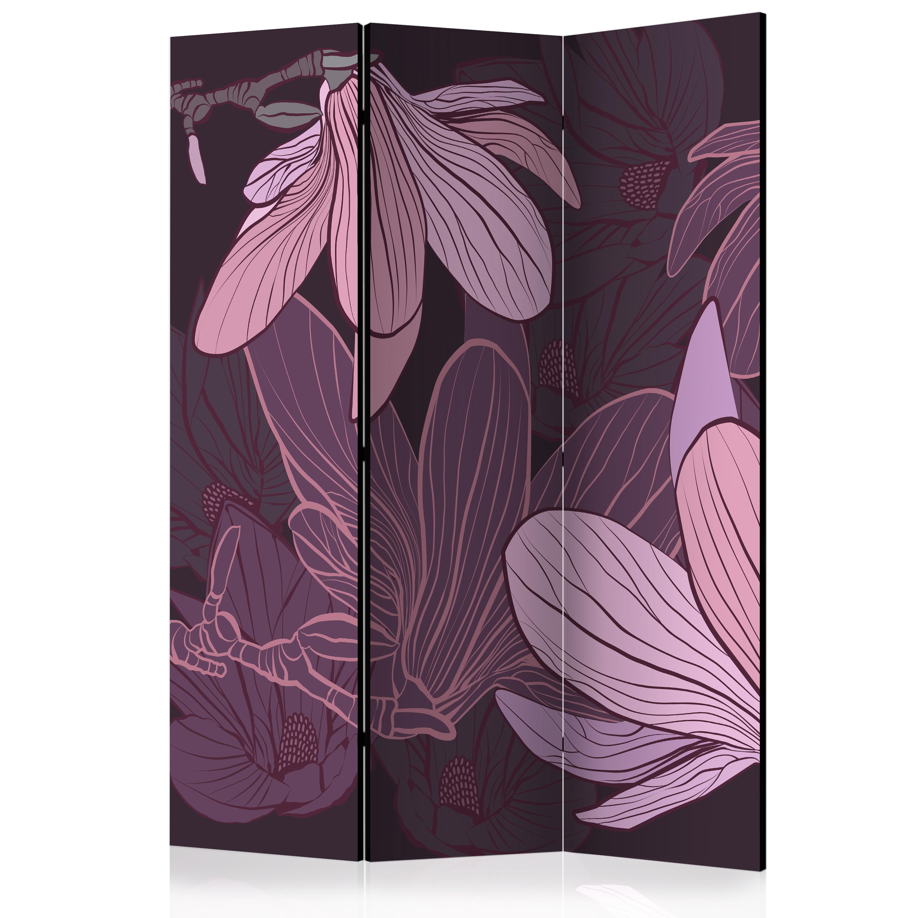 Rumsavdelare Arkiio Dreamy Flowers 135x172 cm