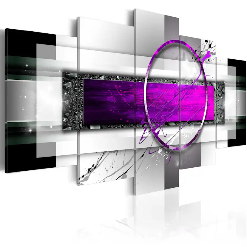 Akrylglastavla Arkiio Violet Rim